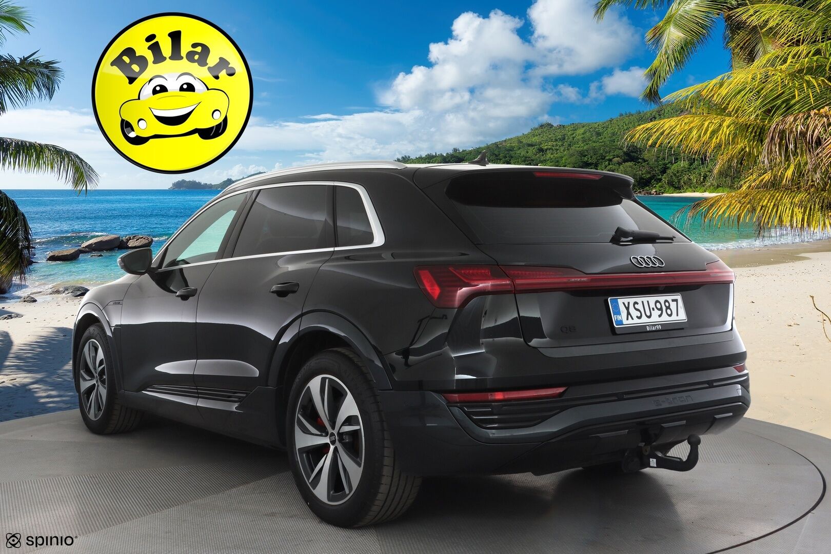 Audi Q8 e-tron 2024 50 quattro Launch Edition - | ACC | Lisälämmitin | Koukku | Ilma-Alusta | Matrix-LED | HUD | Muistipenkki | Keyless | Apple&Android | Merkkihuollettu | Kahdet Renkaat |