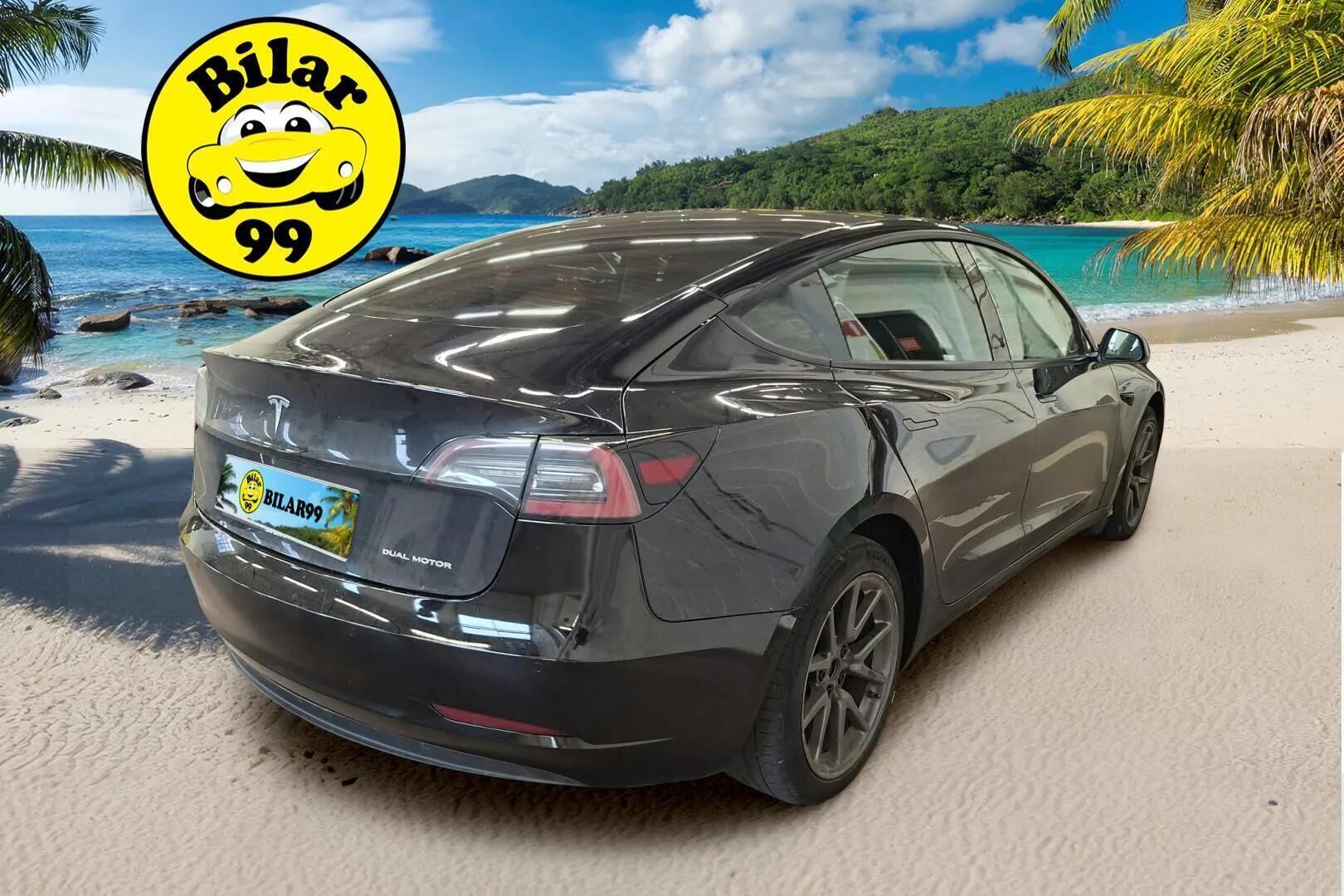 Tesla Model 3 2021 Model 3 Dual Motor All-Wheel Drive - | ILP | ACC | Lasikatto | LED | P.kamera | Muistipenkit | Premium Audio | Navi | Kaistavahti | Keyless | 2x Latauskaapelit | Soh 86%! |
