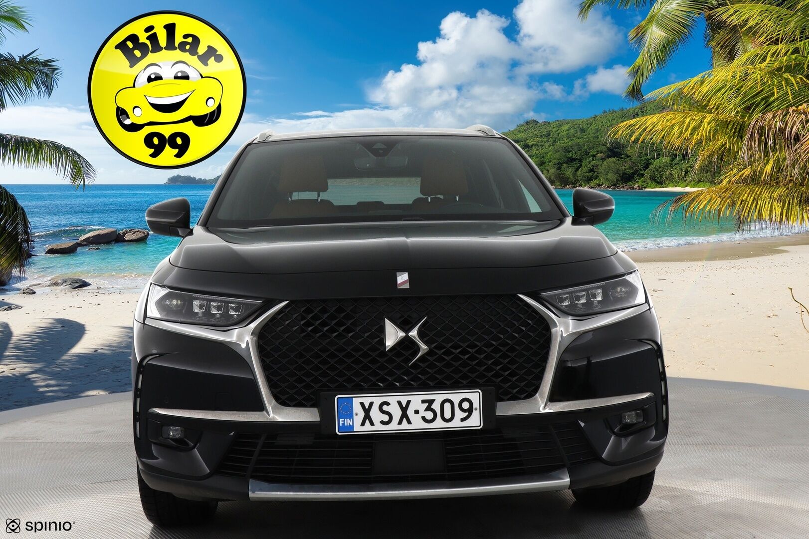 DS 7 2020 Crossback E-Tense Plug-in Hybrid Grand Chic Aut * Hierovat Sähköpenkit Muistilla / ACC / BLISS / Focal Audio System * - Hierovat Sähköpenkit Muistilla / ACC / BLISS / Focal Audio System - HULLUT AVAJAISHULINAT KORKOTARJOUS 3,29 %