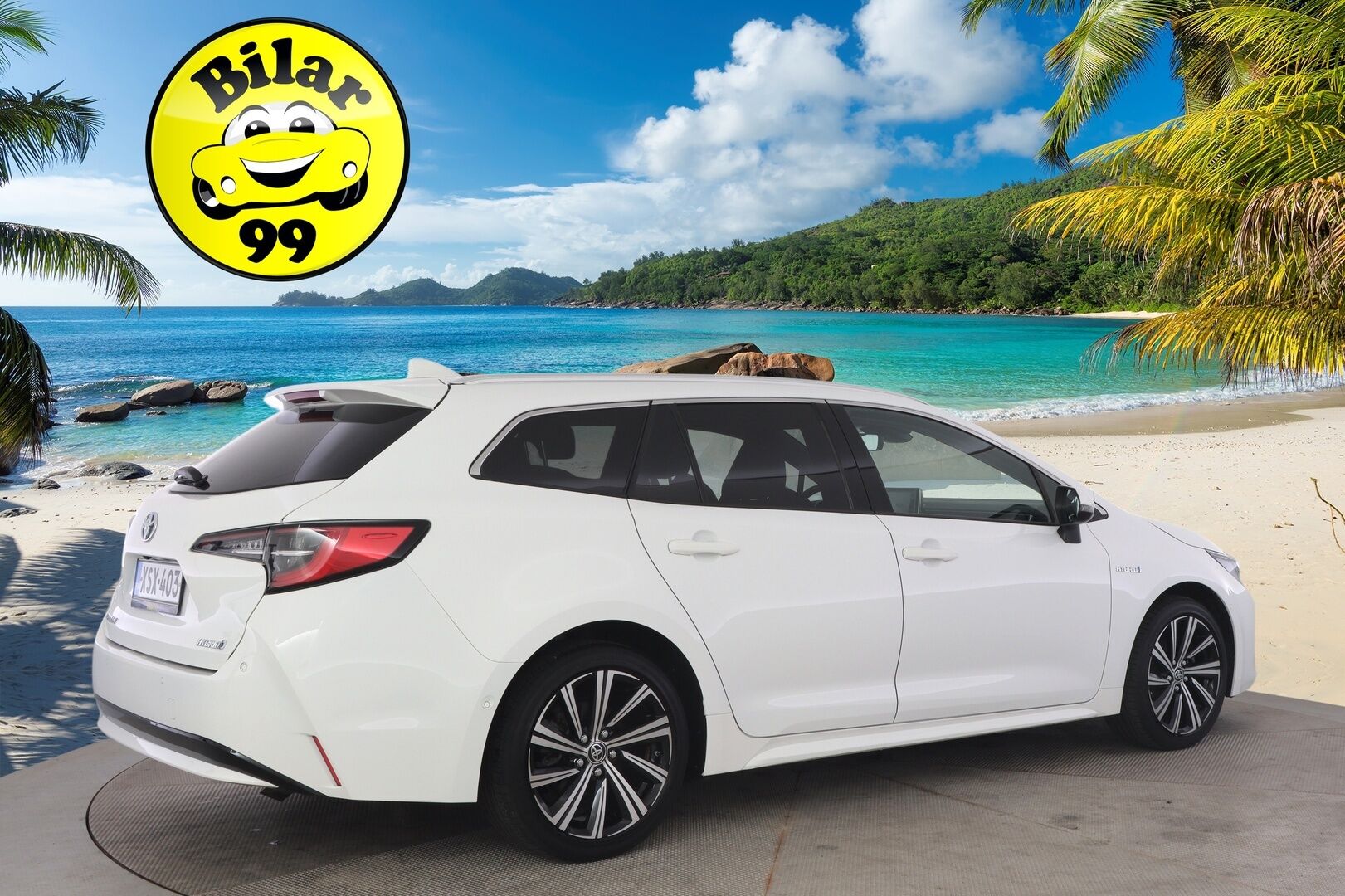 Toyota Corolla 2022 Touring Sports 1,8 Hybrid Style / Adapt. Vakkari / P-kamera / Ratinlämmitin / Lohko+sisäpuhallin / Sporttipenkit - *Pienet kilometrit - pienet kulut / 2x renkaat alumiinivanteilla / Fiksu käyttöauto*