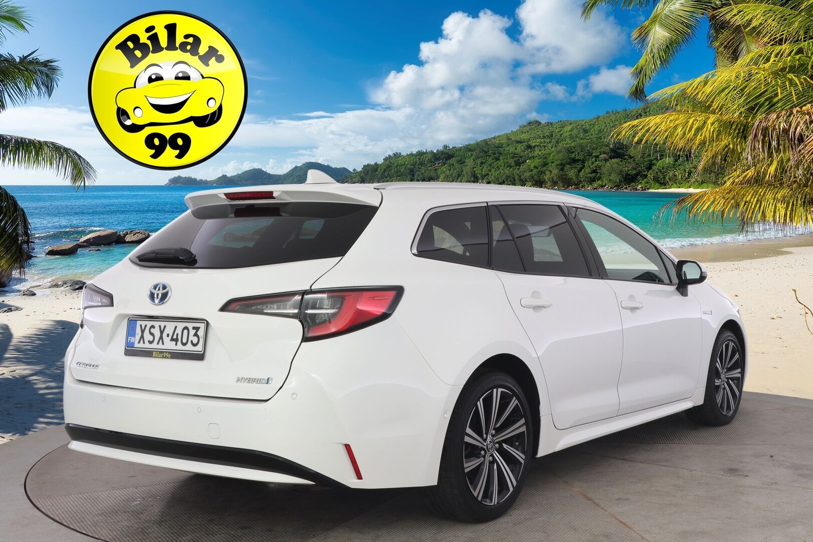 Toyota Corolla 2022 Touring Sports 1,8 Hybrid Style / Adapt. Vakkari / P-kamera / Ratinlämmitin / Lohko+sisäpuhallin / Sporttipenkit - *Pienet kilometrit - pienet kulut / 2x renkaat alumiinivanteilla / Fiksu käyttöauto*
