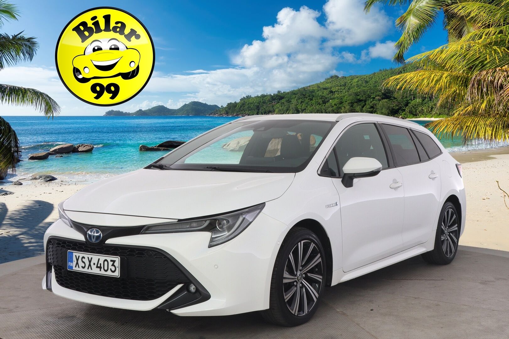 Toyota Corolla 2022 Touring Sports 1,8 Hybrid Style / Adapt. Vakkari / P-kamera / Ratinlämmitin / Lohko+sisäpuhallin / Sporttipenkit - *Pienet kilometrit - pienet kulut / 2x renkaat alumiinivanteilla / Fiksu käyttöauto*