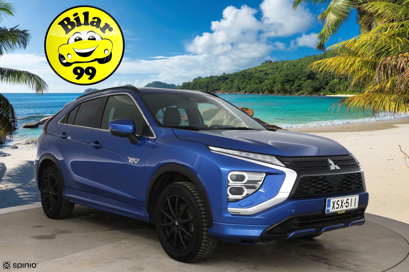 Mitsubishi Eclipse Cross 2023 2.4 PHEV Instyle 4WD / Adapt.vak / 360-kamera / LED / Navi / BLIS - 2x renkaat / huoltokirja