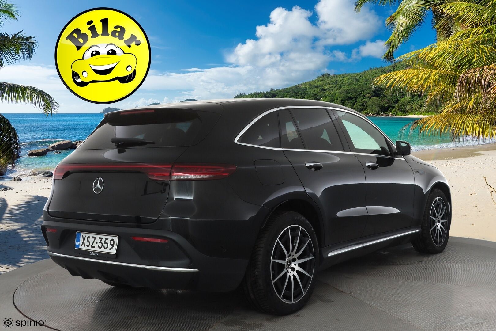 Mercedes-Benz EQC 2021 400 4Matic Edition AMG - | Distronic+ | Lisälämmitin | Koukku | Widescreen | LED | osasähköt | Puolinahat | P.Kamera | Keyless | Suomi-auto |