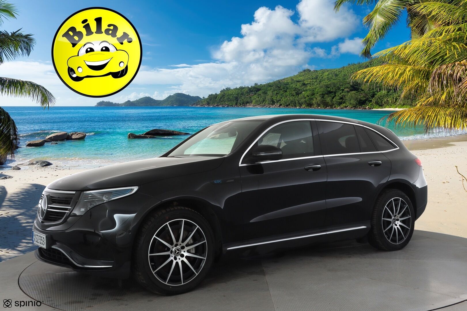 Mercedes-Benz EQC 2021 400 4Matic Edition AMG - | Distronic+ | Lisälämmitin | Koukku | Widescreen | LED | osasähköt | Puolinahat | P.Kamera | Keyless | Suomi-auto |