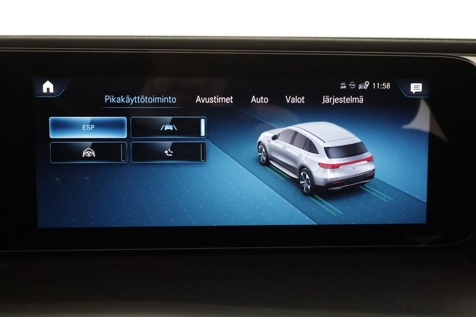 Mercedes-Benz EQC 2021 400 4Matic Edition AMG - | Distronic+ | Lisälämmitin | Koukku | Widescreen | LED | osasähköt | Puolinahat | P.Kamera | Keyless | Suomi-auto |