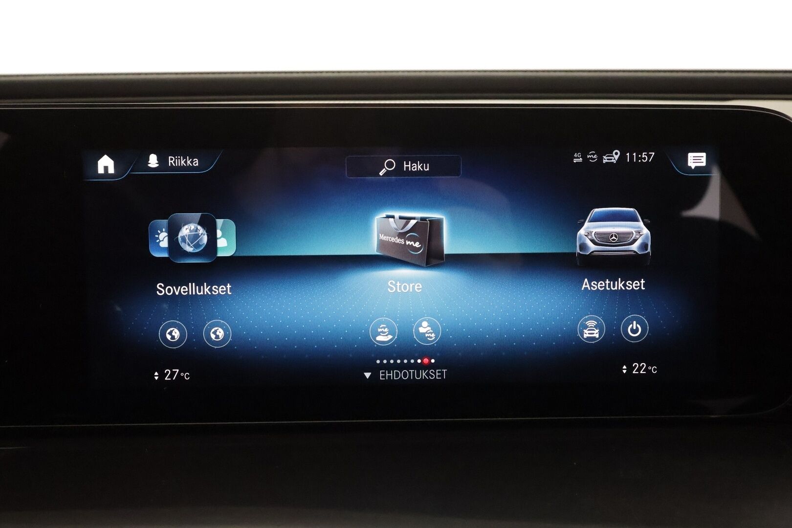 Mercedes-Benz EQC 2021 400 4Matic Edition AMG - | Distronic+ | Lisälämmitin | Koukku | Widescreen | LED | osasähköt | Puolinahat | P.Kamera | Keyless | Suomi-auto |