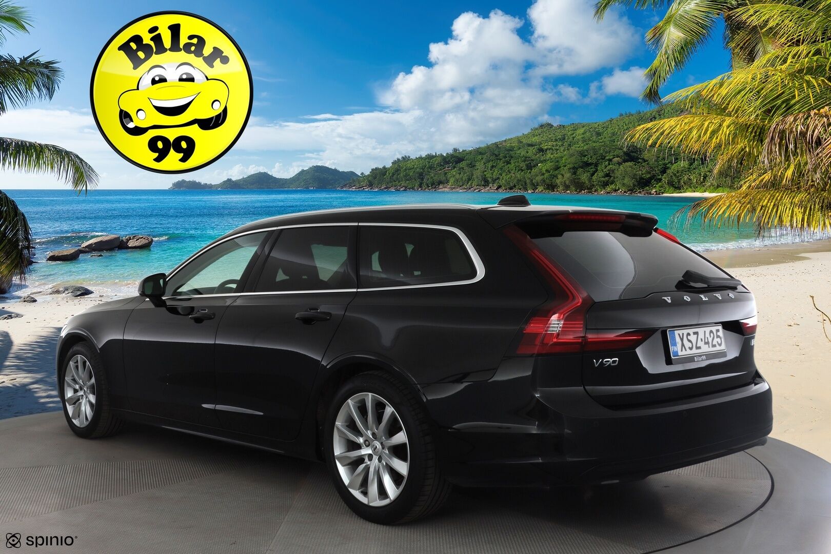 Volvo V90 2021 B4 MHEV Business aut * Webasto / ACC / LED / P.tutka / Navi / Kaistavahti / Puolinahat / Keyless * - 1-om Suomi-auto / Kahdet renkaat / Merkkihuollettu! - Osta nyt, maksa vasta ensi vuonna