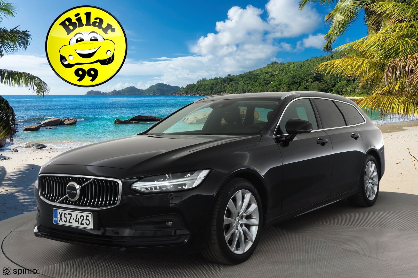 Volvo V90 2021 B4 MHEV Business aut * Webasto / ACC / LED / P.tutka / Navi / Kaistavahti / Puolinahat / Keyless * - 1-om Suomi-auto / Kahdet renkaat / Merkkihuollettu! - Osta nyt, maksa vasta ensi vuonna