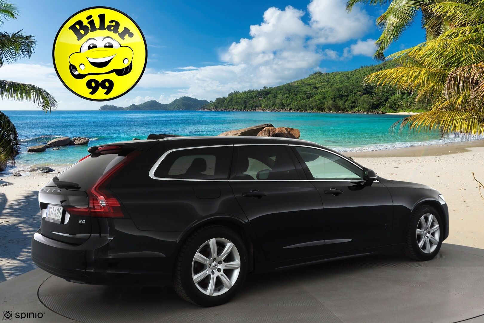 Volvo V90 2021 B4 MHEV Business aut * Webasto / ACC / LED / P.tutka / Navi / Kaistavahti / Puolinahat / Keyless * - 1-om Suomi-auto / Kahdet renkaat / Merkkihuollettu! - Osta nyt, maksa vasta ensi vuonna