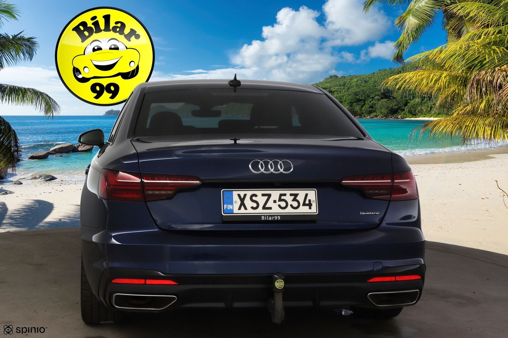 Audi A4 2021 Sedan Business S line 40 TFSI 150 kW MHEV quattro S tronic * ACC / Webasto / Matrix LED / P.kamera / Koukku * - 1.Om Suomi-auto / Kahdet renkaat aluvanteilla