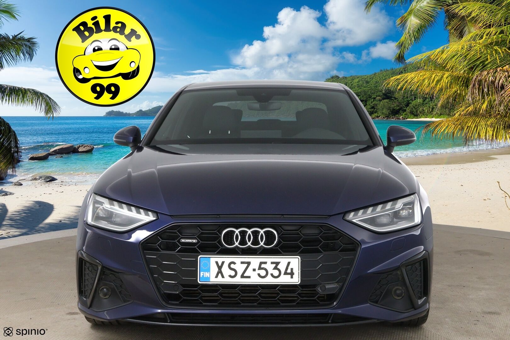 Audi A4 2021 Sedan Business S line 40 TFSI 150 kW MHEV quattro S tronic * ACC / Webasto / Matrix LED / P.kamera / Koukku * - S-line sisä- ja ulkopaketilla! / Kahdet renkaat aluvanteilla