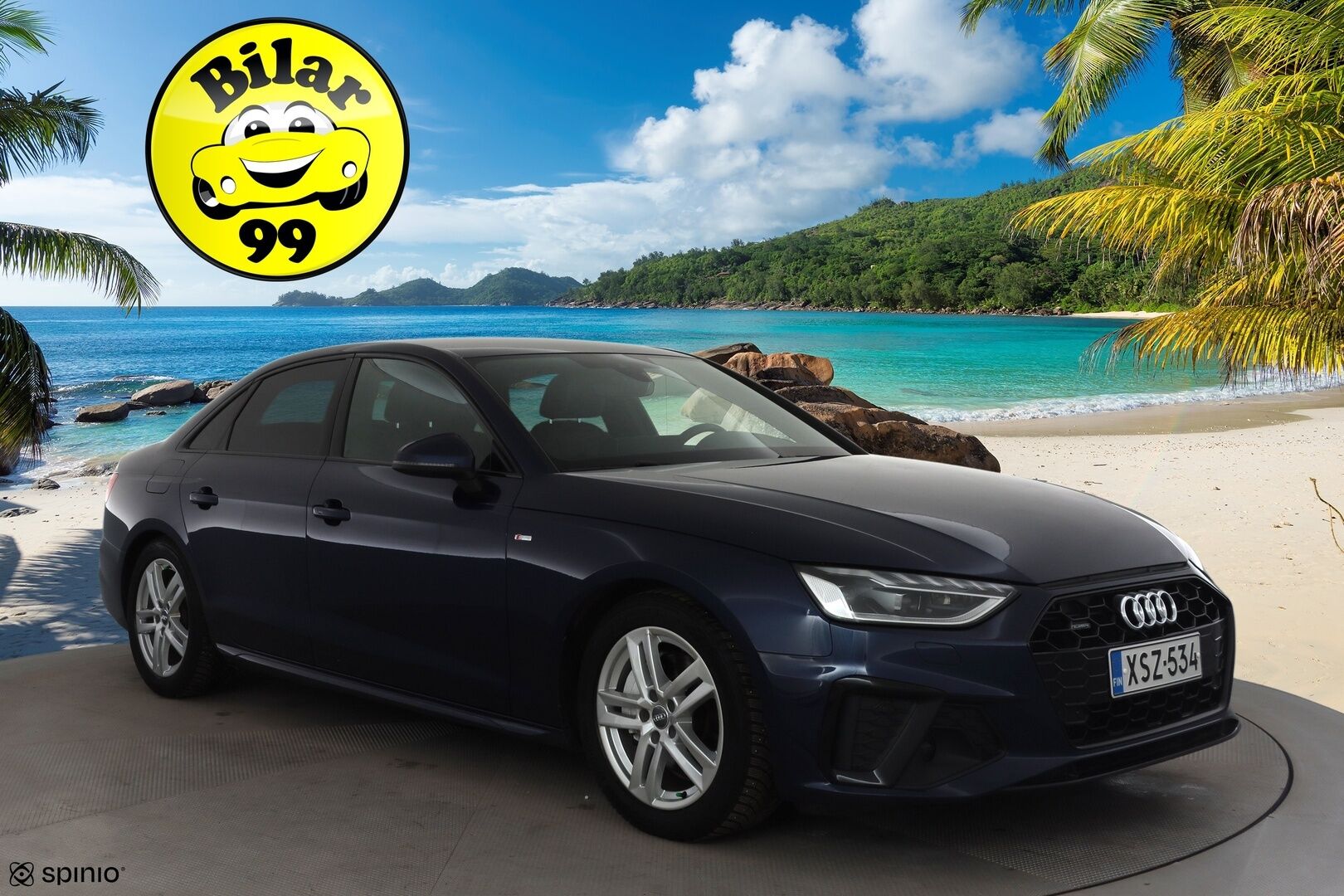 Audi A4 2021 Sedan Business S line 40 TFSI 150 kW MHEV quattro S tronic * ACC / Webasto / Matrix LED / P.kamera / Koukku * - 1.Om Suomi-auto / Kahdet renkaat aluvanteilla