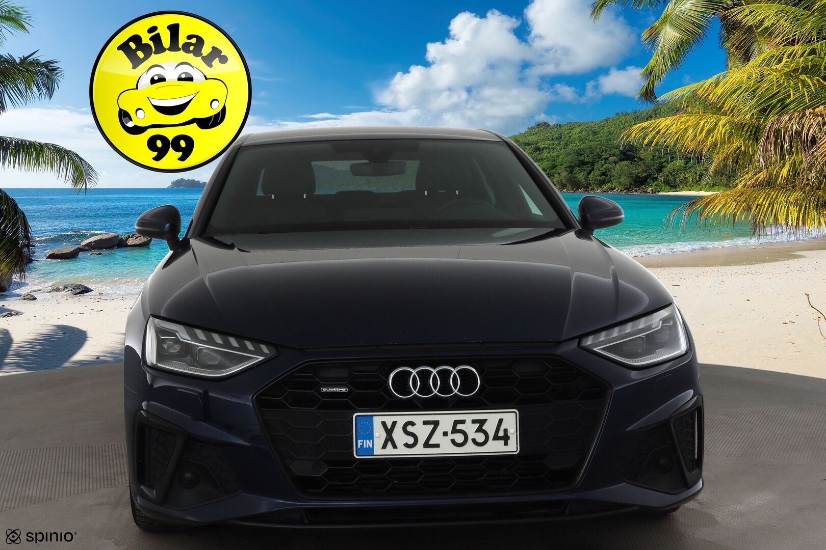 Audi A4 2021 Sedan Business S line 40 TFSI 150 kW MHEV quattro S tronic * ACC / Webasto / Matrix LED / P.kamera / Koukku * - 1.Om Suomi-auto / Kahdet renkaat aluvanteilla