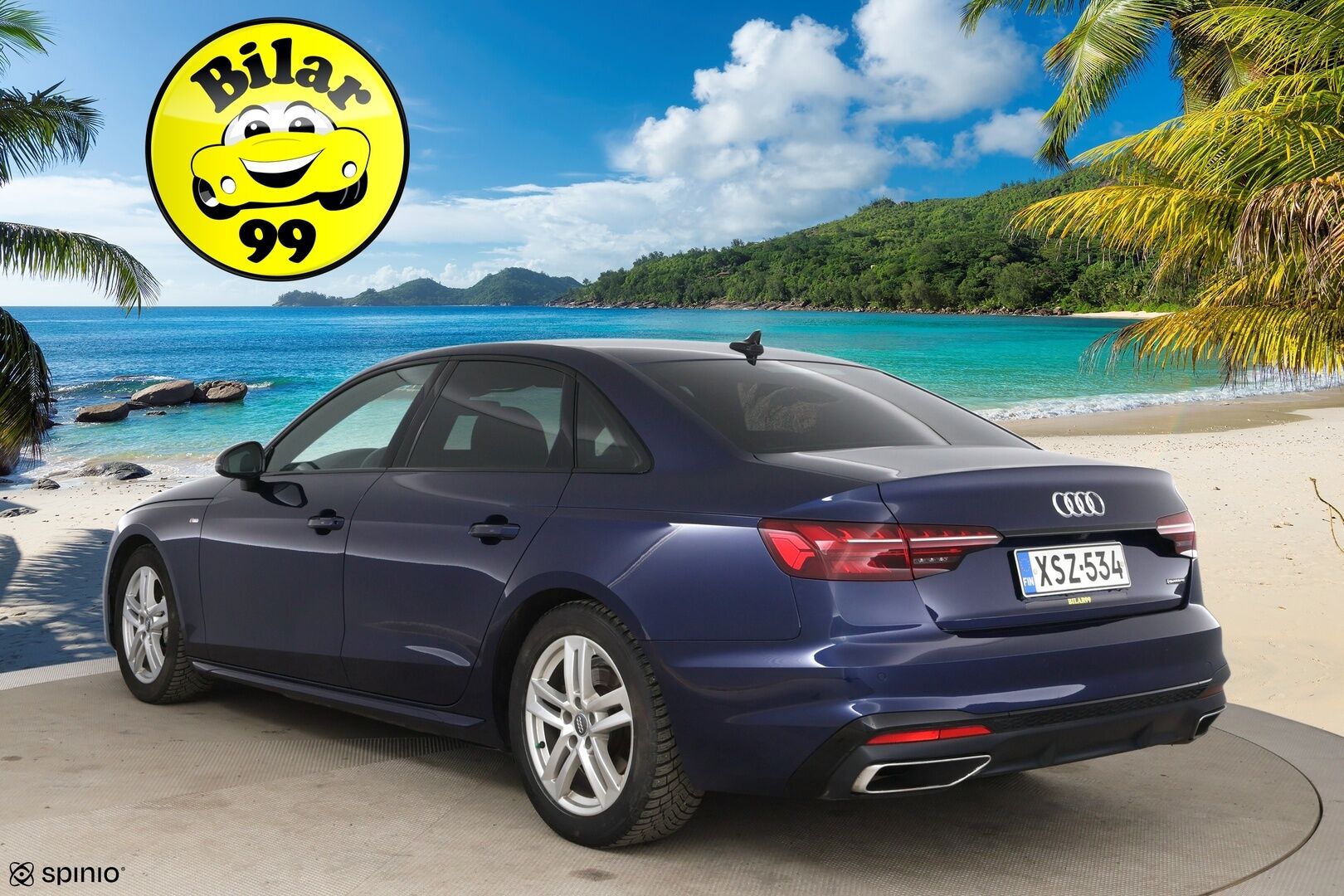 Audi A4 2021 Sedan Business S line 40 TFSI 150 kW MHEV quattro S tronic * ACC / Webasto / Matrix LED / P.kamera / Koukku * - S-line sisä- ja ulkopaketilla! / Kahdet renkaat aluvanteilla - HULLUT AVAJAISHULINAT KORKOTARJOUS 3,29 %