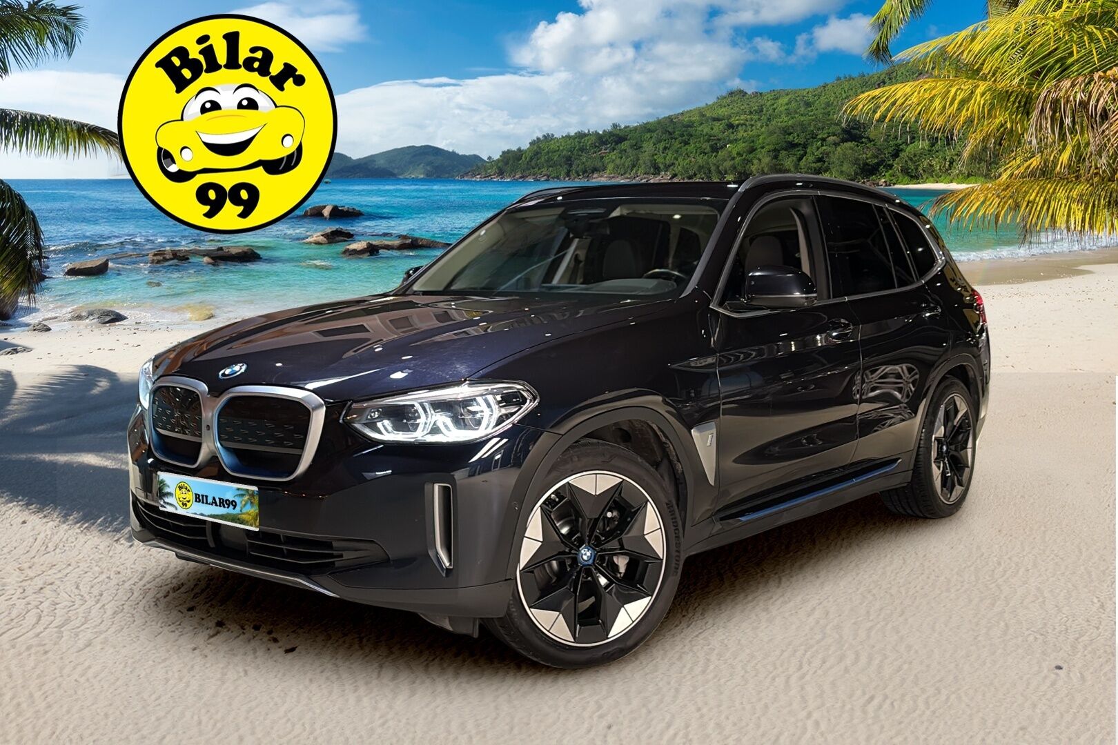 BMW iX3 2021 G08 Charged Plus - ACC | HUD | 360° | H&K | Koukku | Adapt.LED | Panorama | Muistipenkki | Comfort Access | Sporttinahat