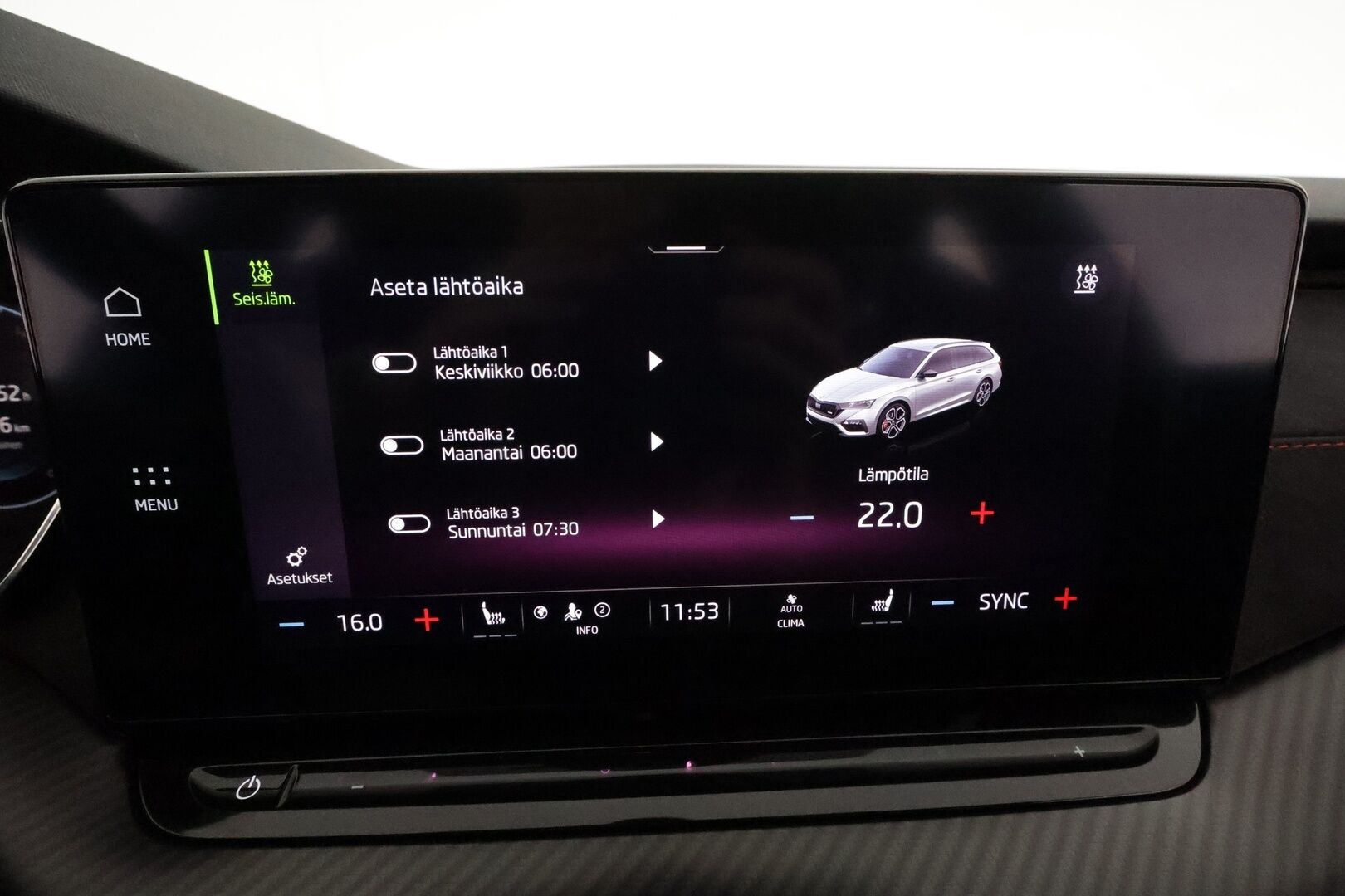 Skoda Octavia 2021 Combi 2,0 TDI 200 RS DSG **Webasto / Canton / ACC / Matrix-LED / P.kamera / Muistipenkit / Navi / Kaistavahti** - Suomi-auto / Kahdet Renkaat