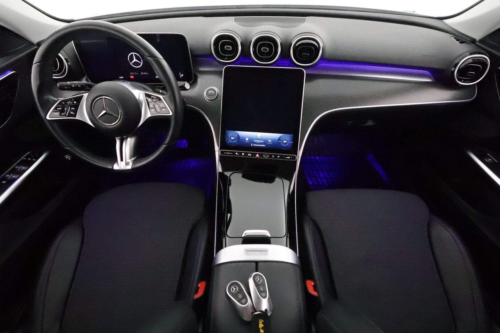 MERCEDES-BENZ C 2022 300 e T A Business Avantgarde **Adapt.Vakkari / LED-High Performance / P.kamera / Comfort Penkit / Navi / Kaistavahti** - 3,99 % KORKOTARJOUS TÄHÄN AUTOON - 2x Latauskaapelit / Kahdet Renkaat