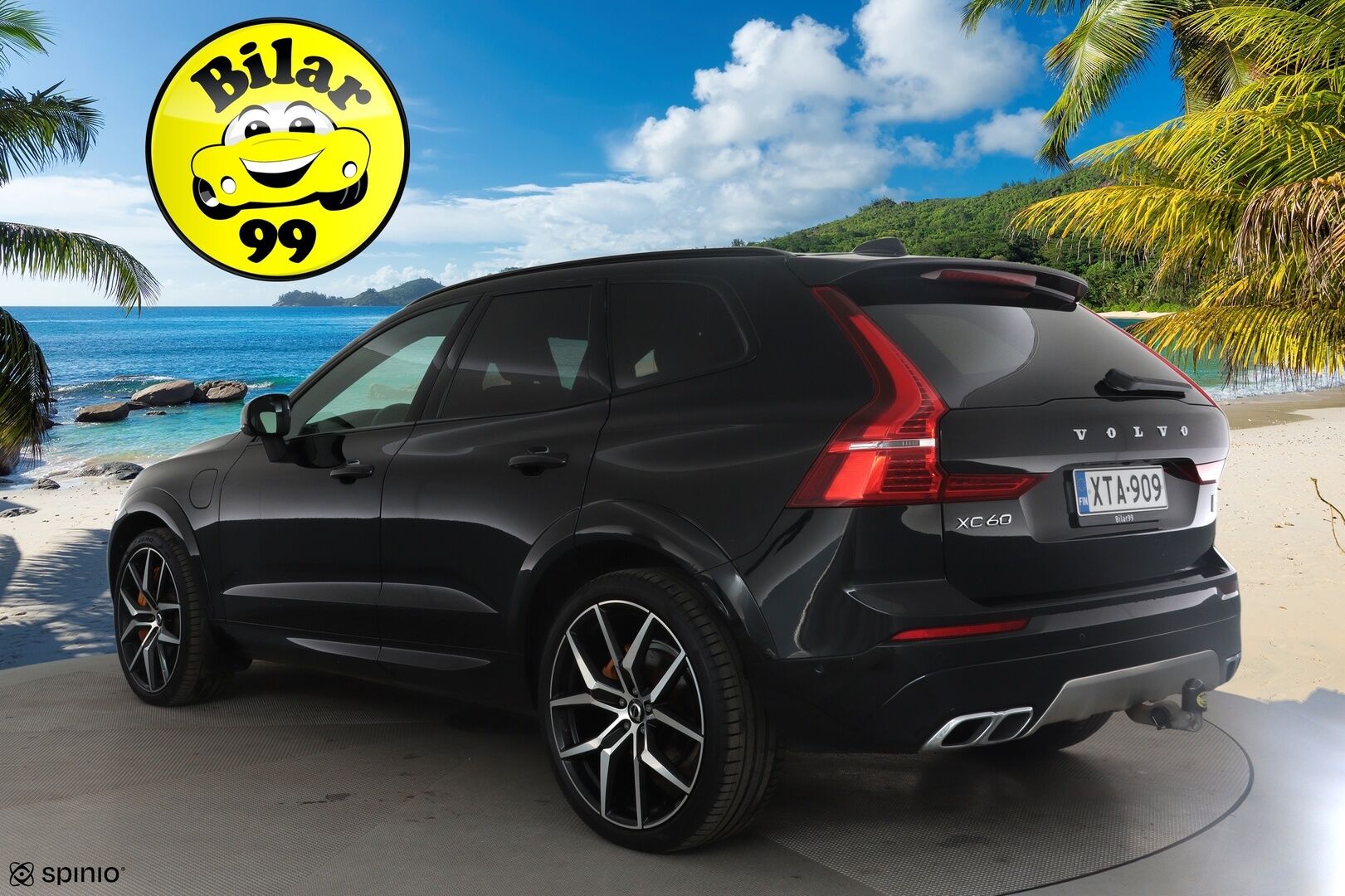 Volvo XC60 2020 T8 TwE AWD Business Polestar aut *ACC / HUD / Panorama / B&W / 360° / Muistipenkit / Full LED / Webasto / Koukku* - Kahdet renkaat aluvanteilla