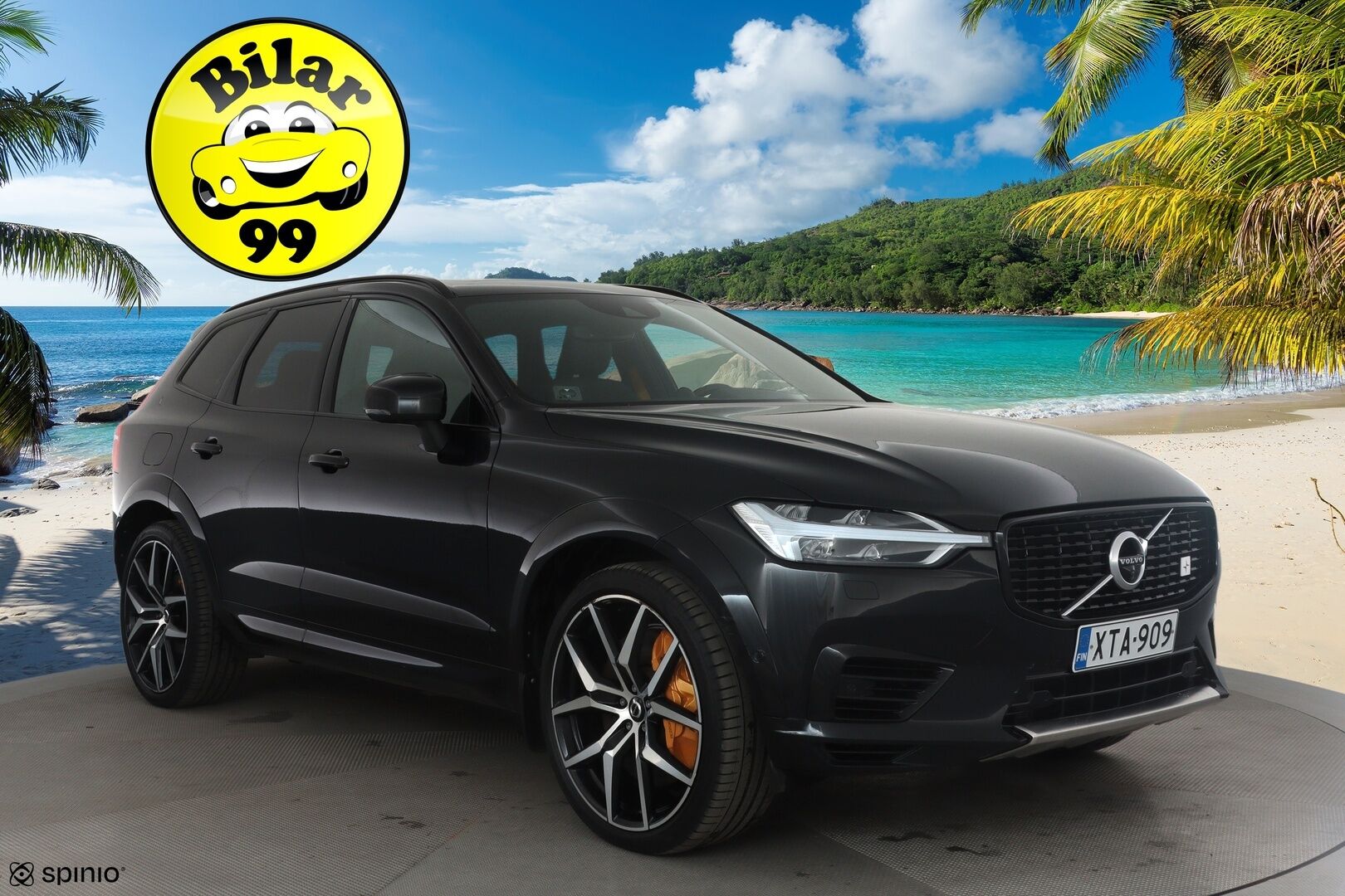 Volvo XC60 2020 T8 TwE AWD Business Polestar aut *ACC / HUD / Panorama / B&W / 360° / Muistipenkit / Full LED / Webasto / Koukku* - Kahdet renkaat aluvanteilla