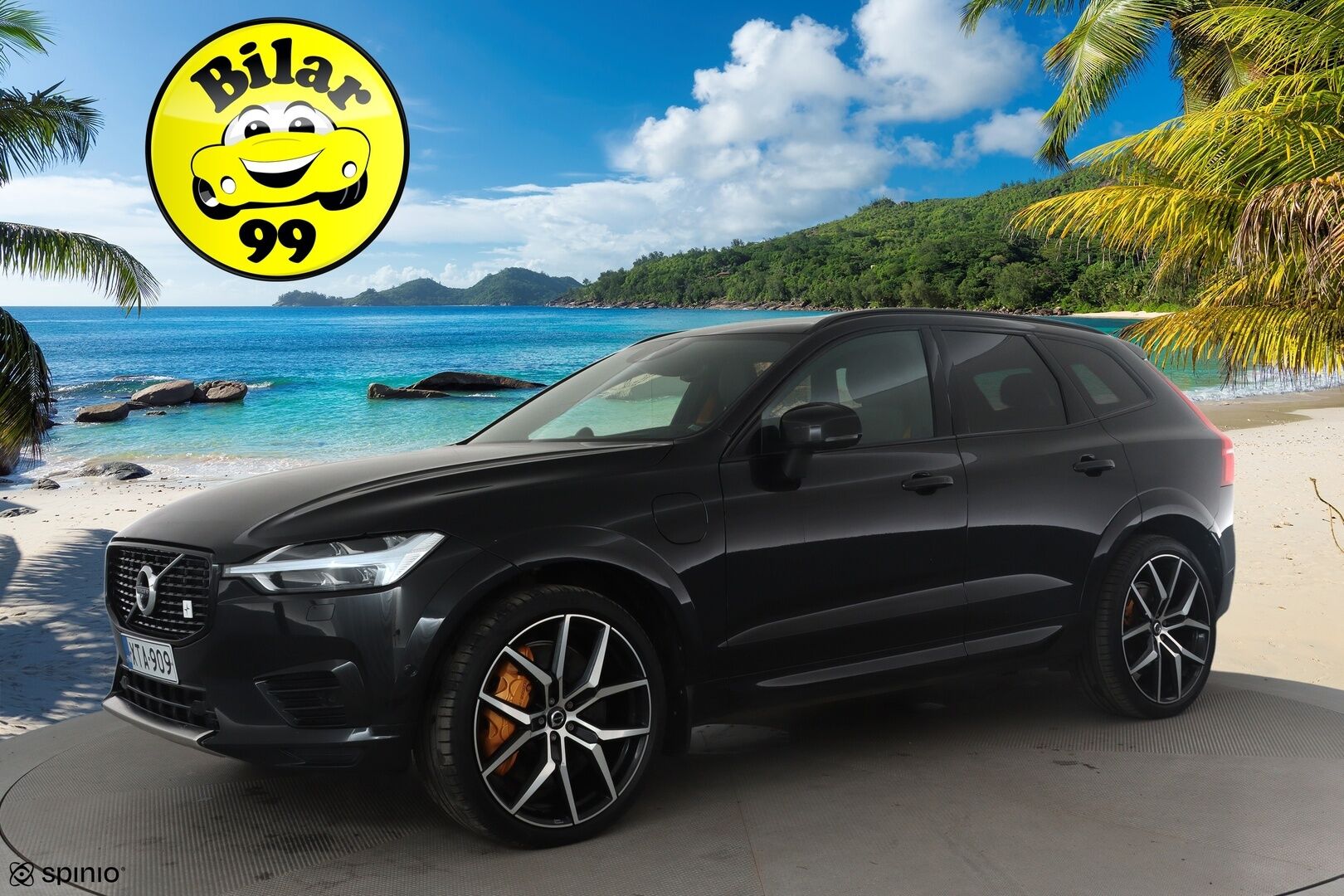 Volvo XC60 2020 T8 TwE AWD Business Polestar aut *ACC / HUD / Panorama / B&W / 360° / Muistipenkit / Full LED / Webasto / Koukku* - Kahdet renkaat aluvanteilla