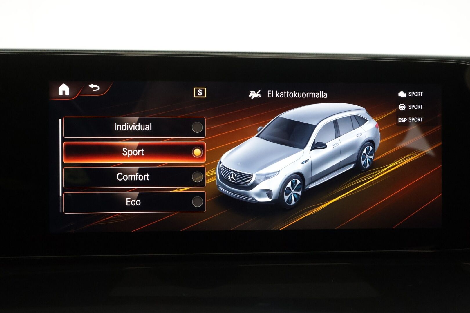 Mercedes-Benz EQC 2022 400 4MATIC Business AMG - | Distronic+ | Lisälämmitin | Multibeam LED | Lasikattoluukku | Widescreen | HUD | Muistipenkit | Keyless | Apple&Android | Kahdet Renkaat |