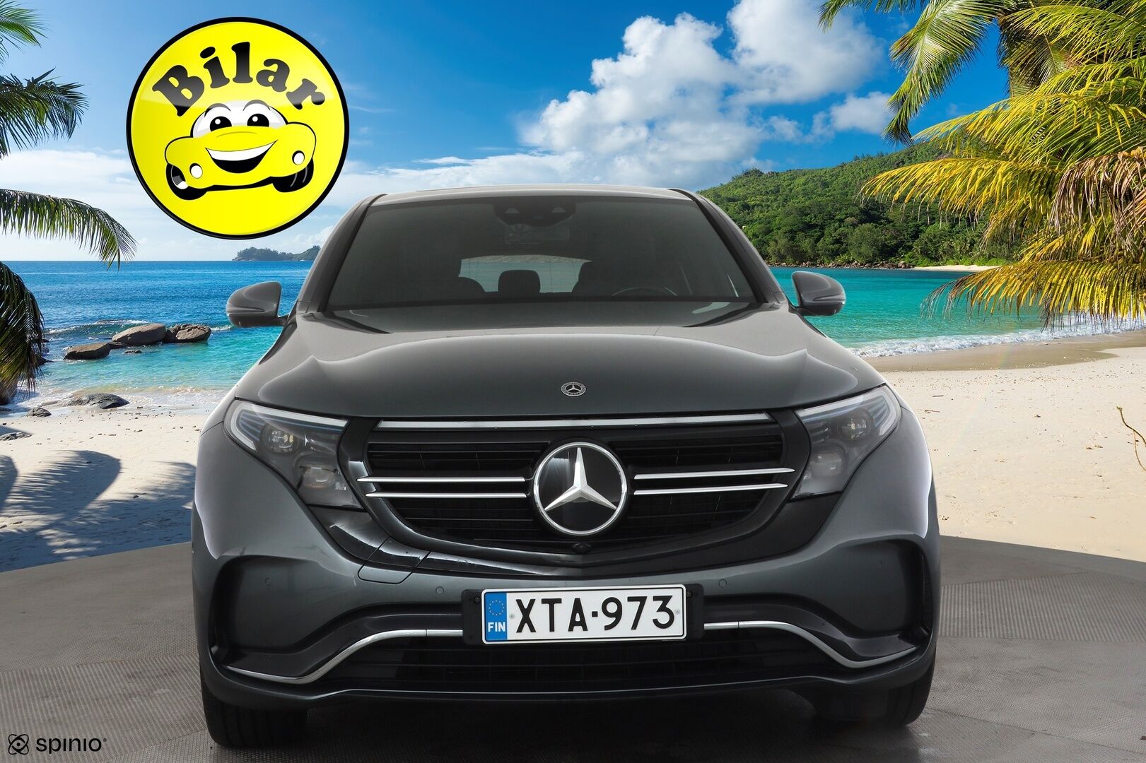Mercedes-Benz EQC 2022 400 4MATIC Business AMG - | Distronic+ | Lisälämmitin | Multibeam LED | Lasikattoluukku | Widescreen | HUD | Muistipenkit | Keyless | Apple&Android | Kahdet Renkaat |