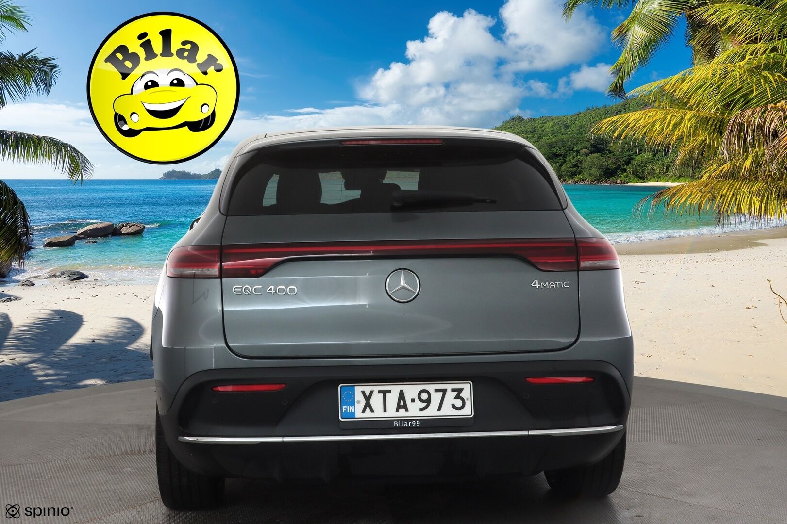 Mercedes-Benz EQC 2022 400 4MATIC Business AMG - | Distronic+ | Lisälämmitin | Multibeam LED | Lasikattoluukku | Widescreen | HUD | Muistipenkit | Keyless | Apple&Android | Kahdet Renkaat |
