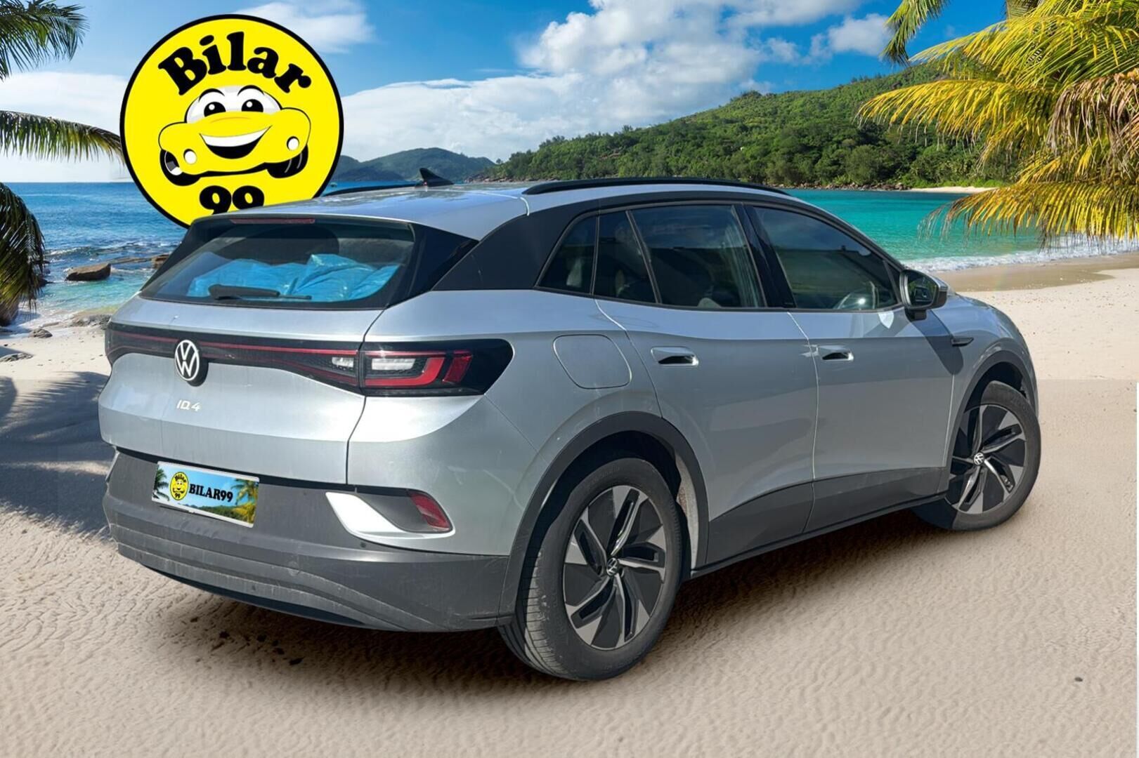 Volkswagen ID.4 2021 Pro Performance 150 kW, akku 77kWh - Adapt.vakkari | Lämpöpumppu | Navigointi | LED | Carplay | Vetokoukku | Pysäköintiutkat | SoH 91%