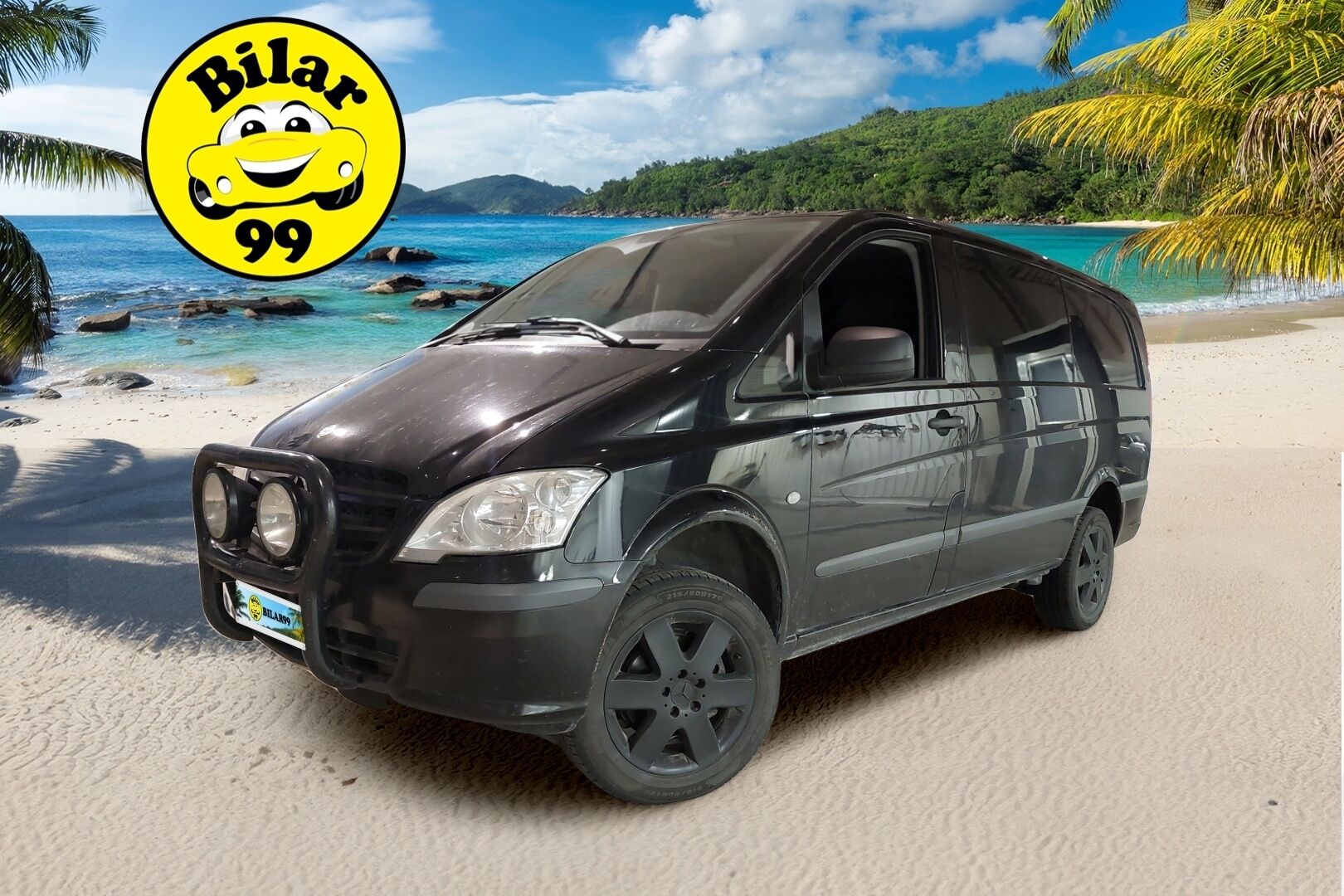 Mercedes-Benz Vito 2013 116CDI 4x4-3,05/32K keskipitkä A2 A *Webasto / Koukku / Ilmastointi / Penkinlämmitin* - 6-paikkainen / Lisävalot / Karjapuskuri
