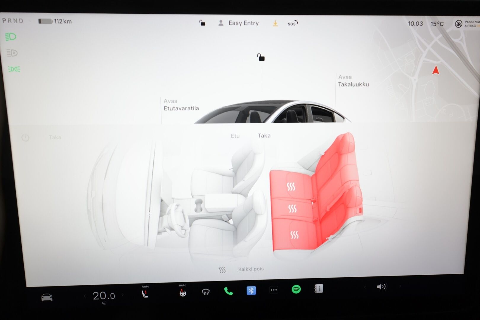 Tesla Model Y 2025 Long Range AWD **Koukku / Matrix LED / Autopilot / Lasikatto / P.kamera / Premium Audio** - 3,99 % KORKOTARJOUS TÄHÄN AUTOON - Quicksilver metalliväri / 1-om. Suomi-auto / Kahdet renkaat vanteilla