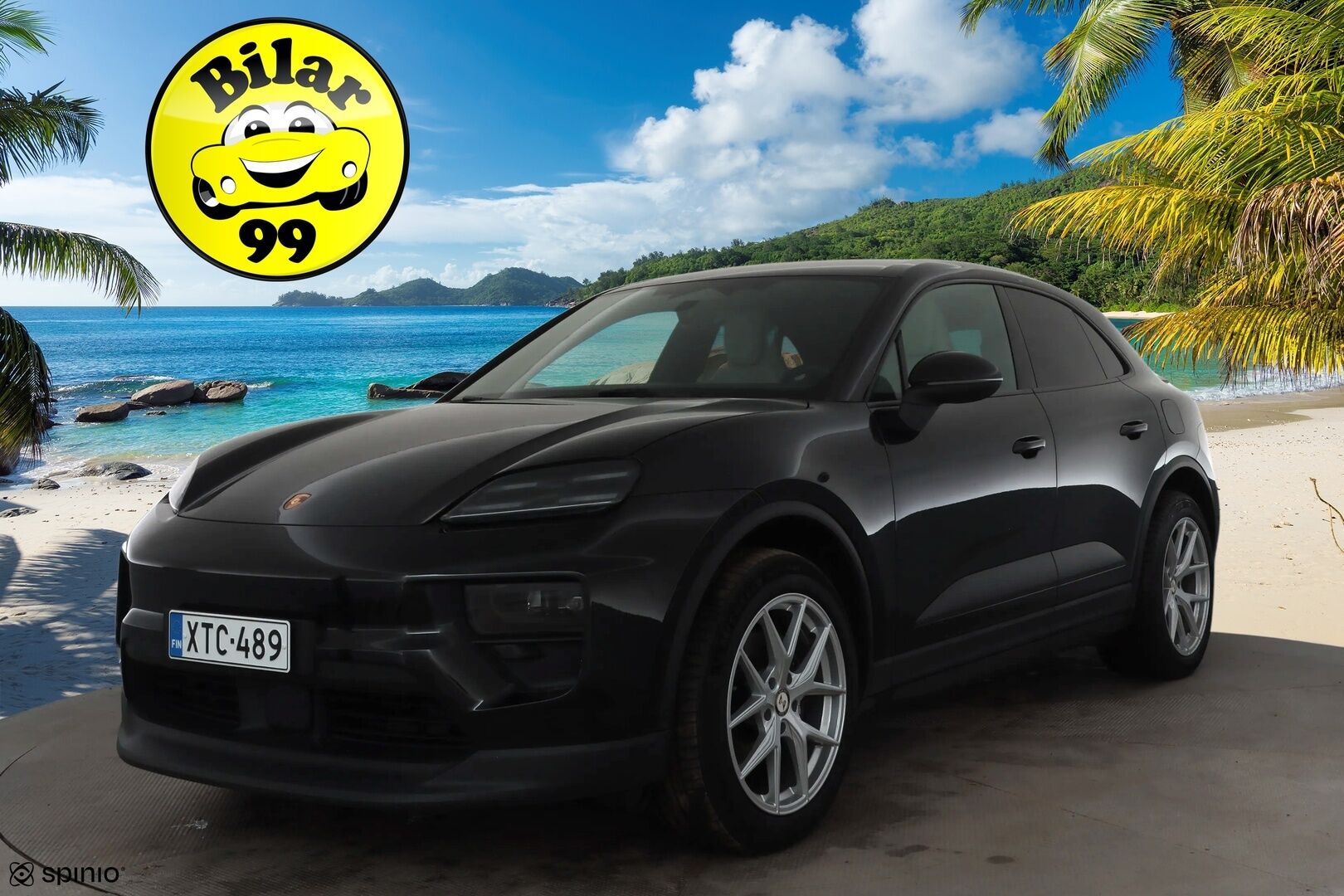 Porsche Macan 2024 4 * ACC / ILP / Bose / Koukku / PASM / Ratinlämmitin / Viihdenäyttö / Sähköpenkit / Vaaleat nahat * - 1.Om Suomi-auto / Kahdet renkaat aluvanteilla / Merkkihuollettu