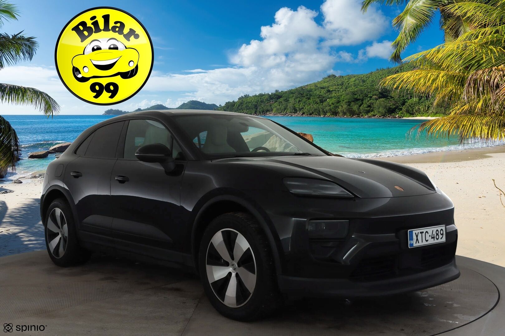 Porsche Macan 2024 4 * ACC / ILP / Bose / Koukku / PASM / Ratinlämmitin / Viihdenäyttö / Sähköpenkit / Vaaleat nahat * - 1.Om Suomi-auto / Kahdet renkaat aluvanteilla / Merkkihuollettu