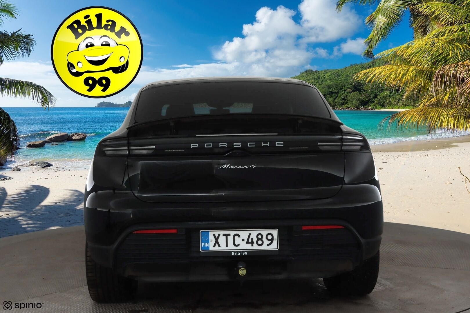 Porsche Macan 2024 4 * ACC / ILP / Bose / Koukku / PASM / Ratinlämmitin / Viihdenäyttö / Sähköpenkit / Vaaleat nahat * - 1.Om Suomi-auto / Kahdet renkaat aluvanteilla / Merkkihuollettu