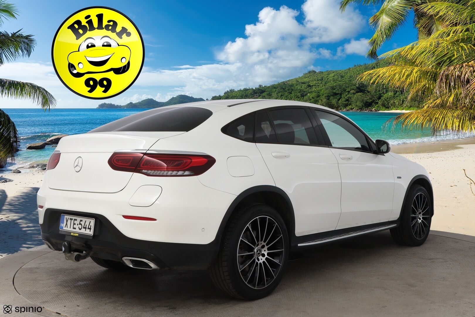 Mercedes-Benz GLC 2020 300 e 4MATIC A Business Coupé - Burmester / Multibeam LED / Digimittaristo / Kattoluukku / Vetokoukku / P.Kamera / Sporttipenkit / AMG-Sisäpaketti 