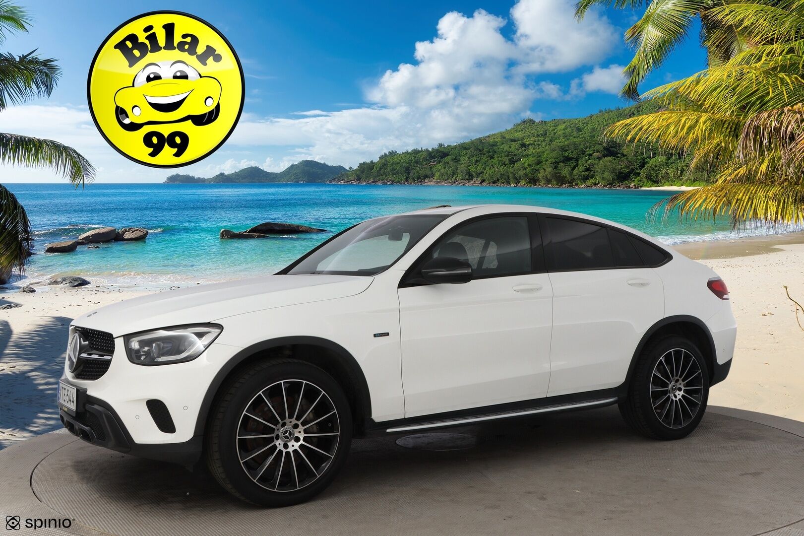 Mercedes-Benz GLC 2020 300 e 4MATIC A Business Coupé - 3,99 % KORKOTARJOUS TÄHÄN AUTOON 14.9. ASTI! - Burmester / Multibeam LED / Digimittaristo / Kattoluukku / Vetokoukku / P.Kamera / Sporttipenkit / AMG-Sisäpaketti 