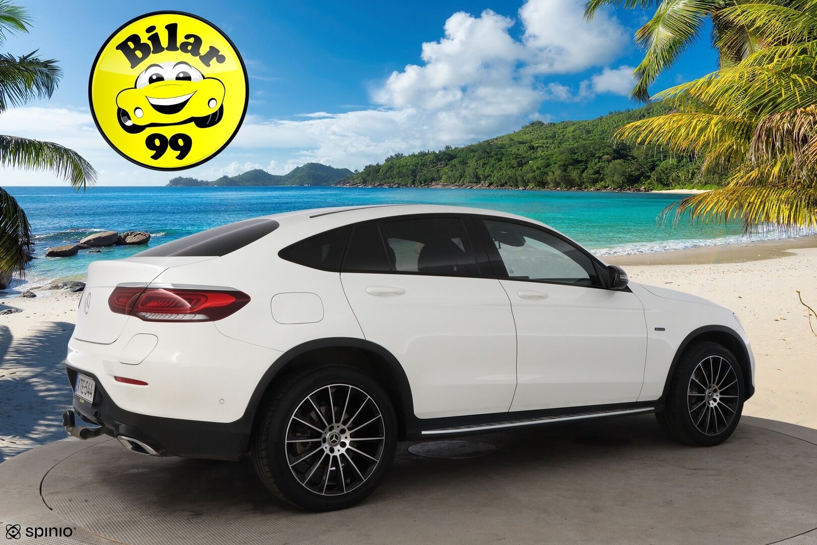 Mercedes-Benz GLC 2020 300 e 4MATIC A Business Coupé - 3,99 % KORKOTARJOUS TÄHÄN AUTOON 14.9. ASTI! - Burmester / Multibeam LED / Digimittaristo / Kattoluukku / Vetokoukku / P.Kamera / Sporttipenkit / AMG-Sisäpaketti 