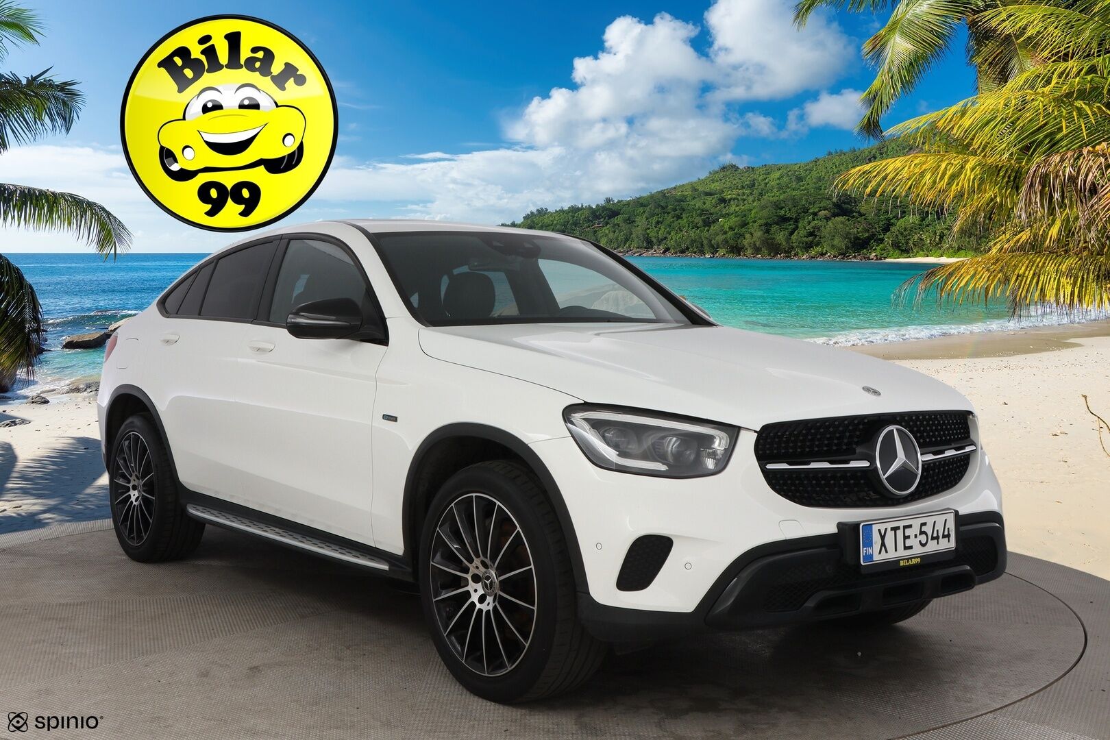 Mercedes-Benz GLC 2020 300 e 4MATIC A Business Coupé - 3,99 % KORKOTARJOUS TÄHÄN AUTOON 14.9. ASTI! - Burmester / Multibeam LED / Digimittaristo / Kattoluukku / Vetokoukku / P.Kamera / Sporttipenkit / AMG-Sisäpaketti 