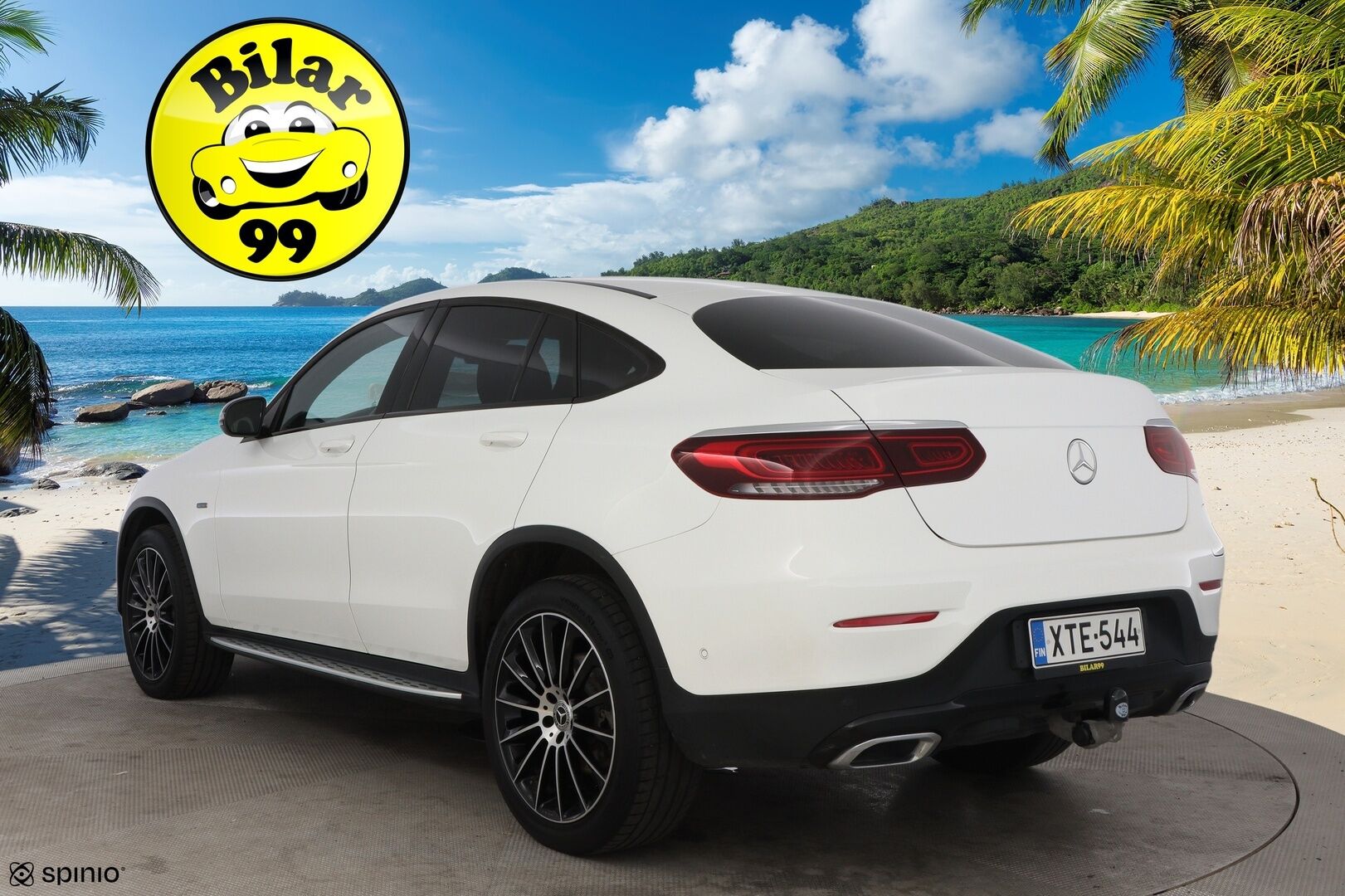 Mercedes-Benz GLC 2020 300 e 4MATIC A Business Coupé - 3,99 % KORKOTARJOUS TÄHÄN AUTOON 14.9. ASTI! - Burmester / Multibeam LED / Digimittaristo / Kattoluukku / Vetokoukku / P.Kamera / Sporttipenkit / AMG-Sisäpaketti 