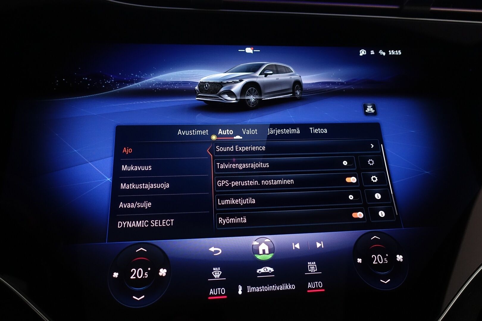 Mercedes-Benz EQS SUV 2023 450 4MATIC AMG Edition 7-Paikkainen - | Nelipyöräohjaus | Hyperscreen | Burmester | HUD | DTR+Q | Digital Light | Airmatic DC | Panorama | 360° | Ilm. sähkönahat muistilla | Koukku | 
