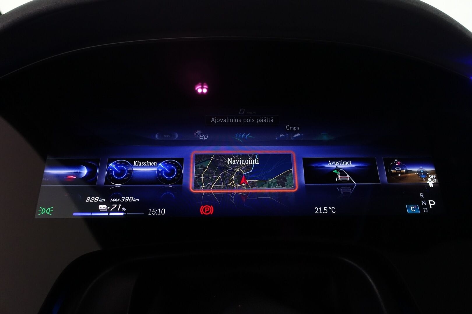 Mercedes-Benz EQS SUV 2023 450 4MATIC AMG Edition 7-Paikkainen - | Nelipyöräohjaus | Hyperscreen | Burmester | HUD | DTR+Q | Digital Light | Airmatic DC | Panorama | 360° | Ilm. sähkönahat muistilla | Koukku | 