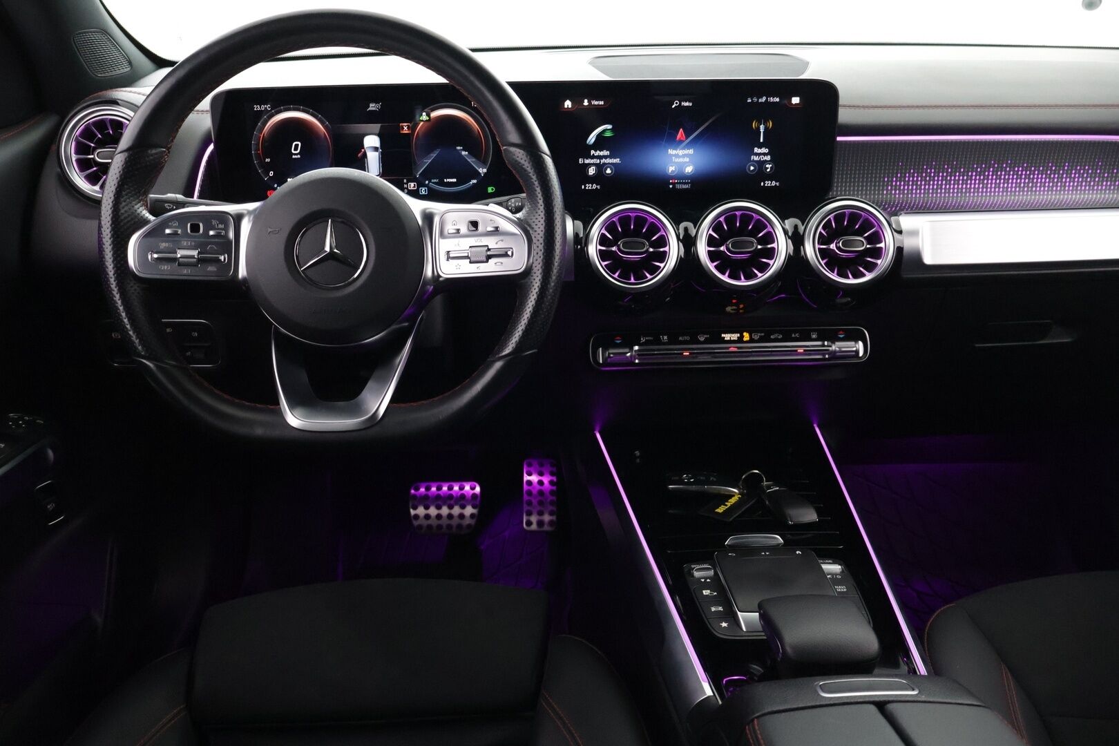 Mercedes-Benz EQB 2022 300 4MATIC AMG Line - Digimittaristo | ACC | P-Kamera | Tutkat | Ambient | BLIS | LED High Performance 