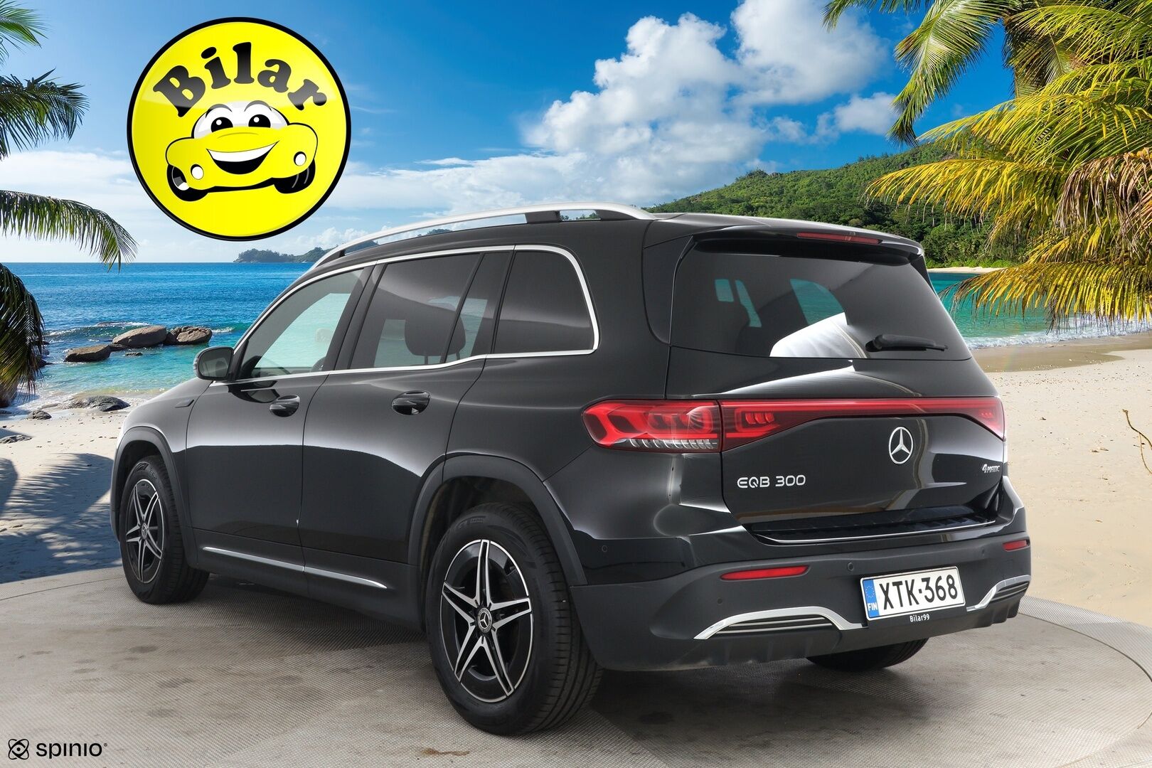 Mercedes-Benz EQB 2022 300 4MATIC AMG Line - Digimittaristo | ACC | P-Kamera | Tutkat | Ambient | BLIS | LED High Performance 