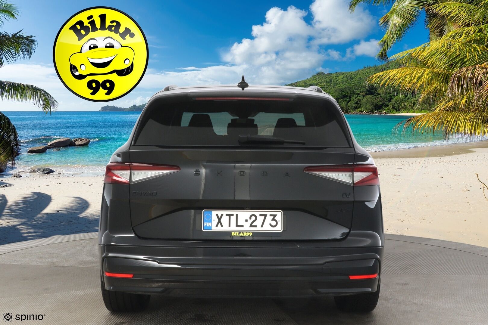 SKODA ENYAQ 2022 80X Sportline iV * HUD / Lämpöpumppu / Muistipenkki / 360° kamera / ACC / Matrix-LED / Navi / Kaistavahti / Neliveto * / - Sportline / Kahdet Skodan vanteet / Skodalla huollettu