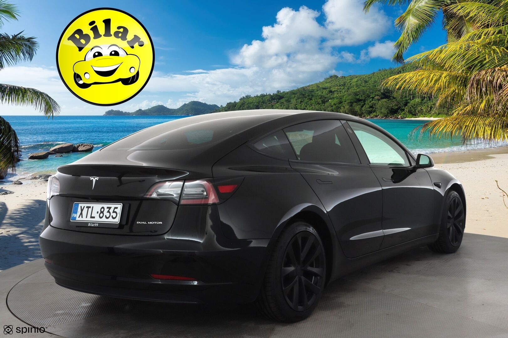Tesla Model 3 2020 Long-Range Dual Motor AWD - | Lasikatto | ACC | P.Kamera | LED | Muistipenkki | Premium Audio | Kaistavahti | Navi | Keyless | 2x Latauskaapelit |
