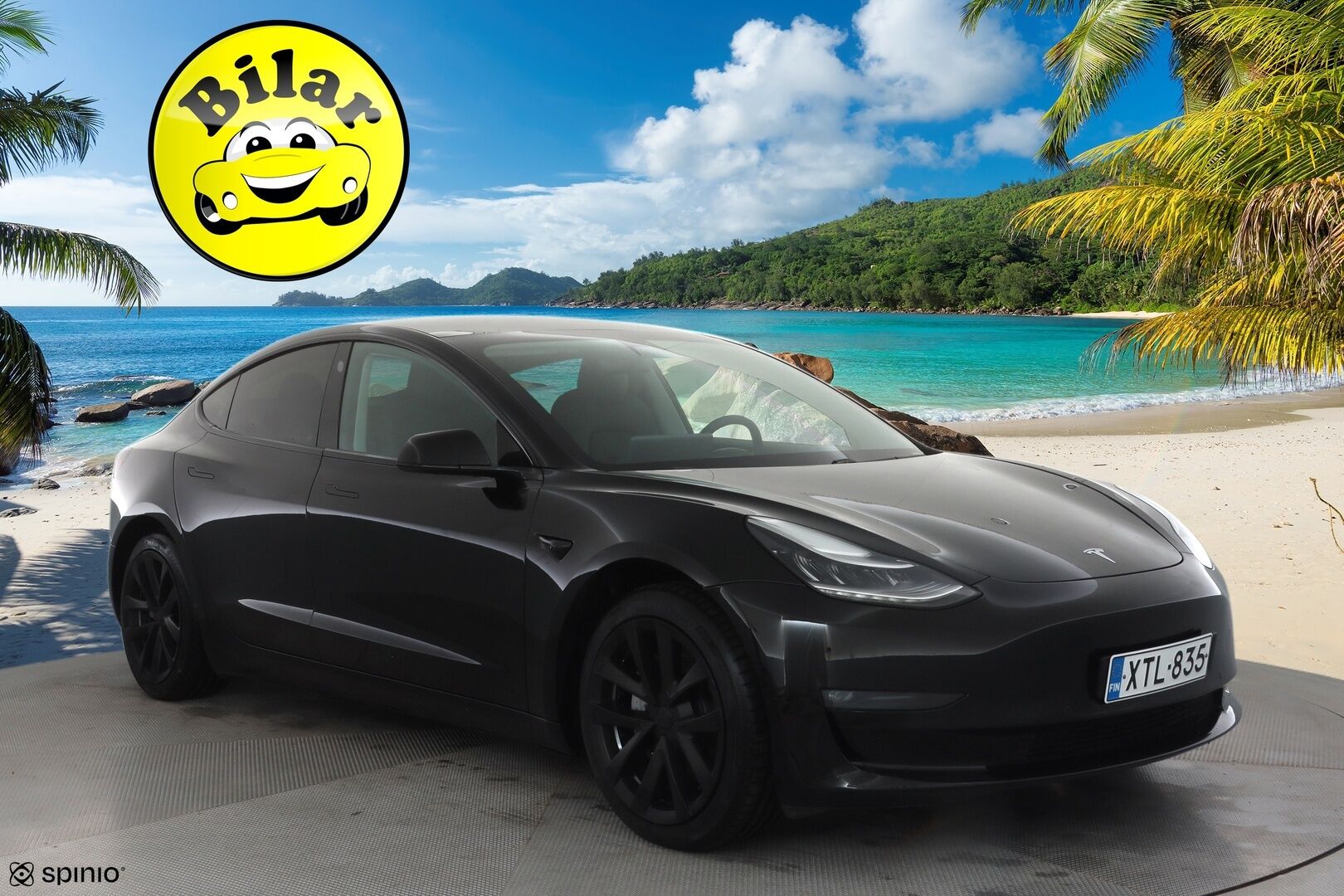 Tesla Model 3 2020 Long-Range Dual Motor AWD - | Lasikatto | ACC | P.Kamera | LED | Muistipenkki | Premium Audio | Kaistavahti | Navi | Keyless | 2x Latauskaapelit |