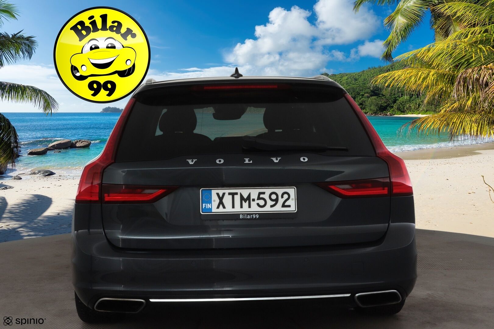 Volvo V90 2017 T6 AWD Business Inscription aut * Webasto / ACC / B&W / 360 / Full-LED / Muistipenkki / Navi / Kaistavahti * - Panorama / HUD / Suomi-auto / Kahdet renkaat aluvanteilla