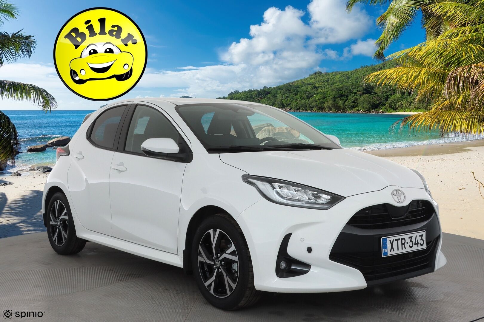 Toyota Yaris 2026 1,5 Hybrid 116 Platinum Edition - | ACC | Lohko+Sisä | Kaistavahti | P.Kamera | Katvevaroitin | LED | Digimittari | Ratinlämmitin | Keyless | 1.Om Suomi-auto | Kahdet renkaat aluvanteilla | Huippusiisti |