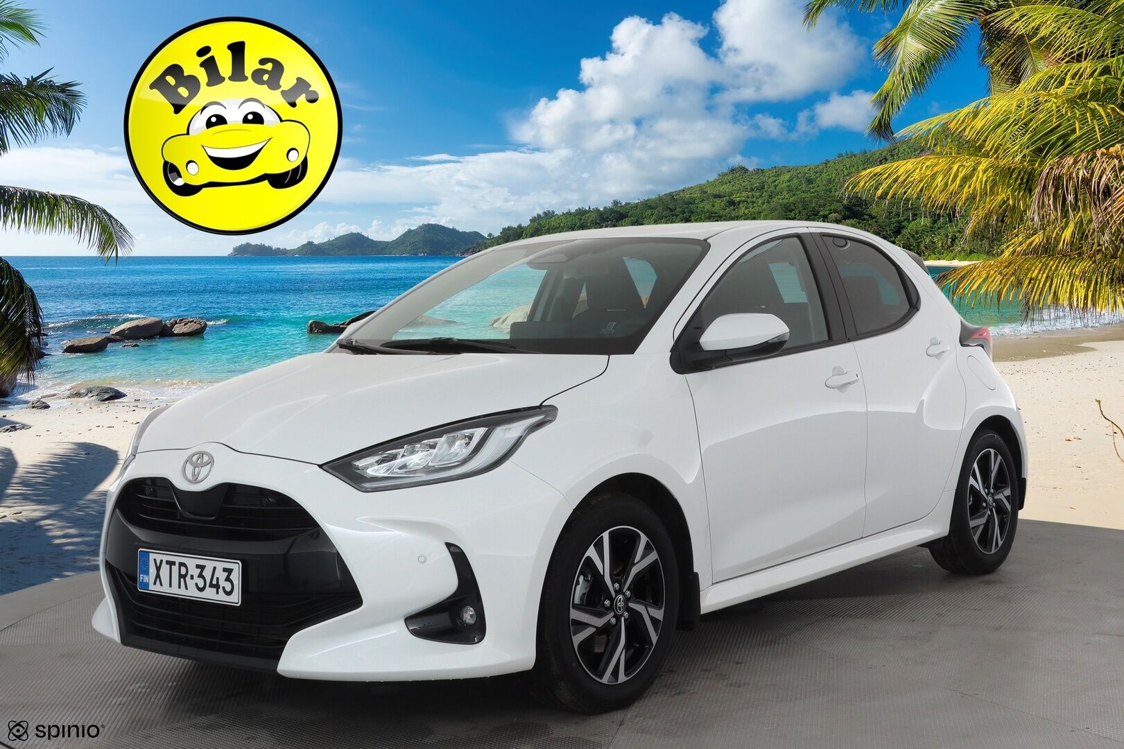 Toyota Yaris 2026 1,5 Hybrid 116 Platinum Edition - | ACC | Lohko+Sisä | Kaistavahti | P.Kamera | Katvevaroitin | LED | Digimittari | Ratinlämmitin | Keyless | 1.Om Suomi-auto | Kahdet renkaat aluvanteilla | Huippusiisti |