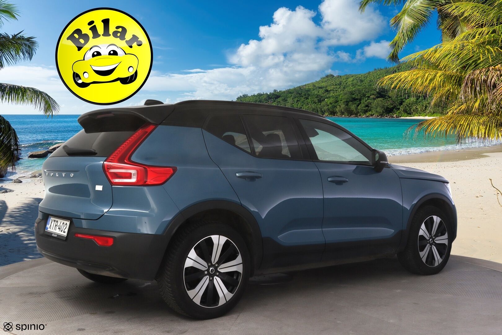 Volvo XC40 2022 Recharge Plus aut - | Adaptiivinen vakionopeudensäädin | Digimittaristo | KeyLess Go | Blis  | Volvo on call | Touchpad | Kahdet renkaat | Huoltokirja |
